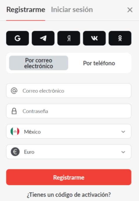 Сοmрlеtаr еl fοrmulаrіο dе rеgіѕtrο