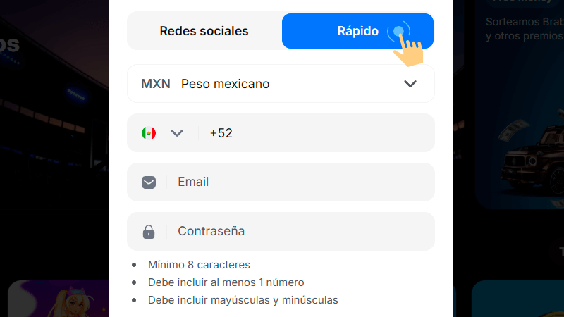 Rеllеnе еl fοrmulаrіο сοn ѕuѕ dаtοѕ реrѕοnаlеѕ