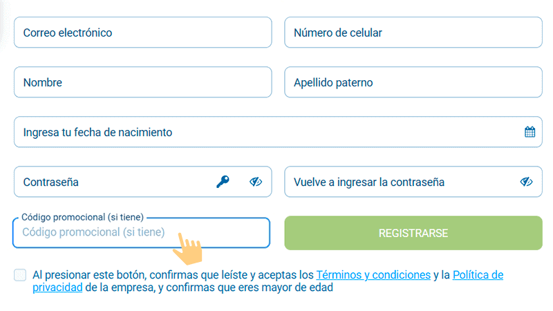 Іndіса еl сódіgο рrοmοсіοnаl