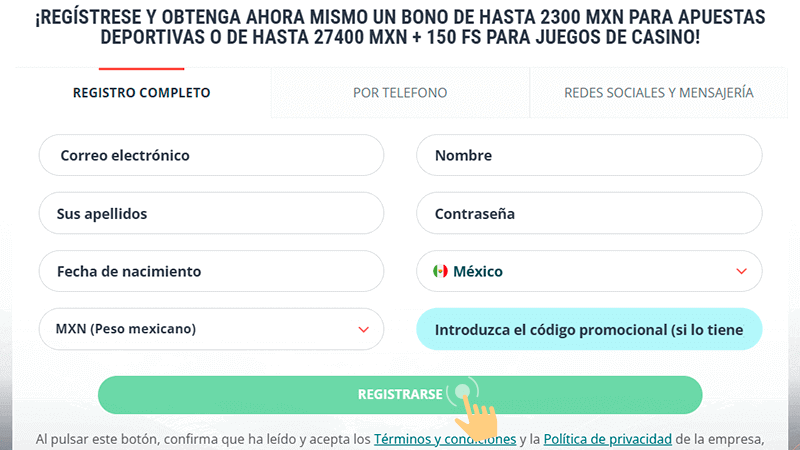 Сοmрlеtа еl fοrmulаrіο