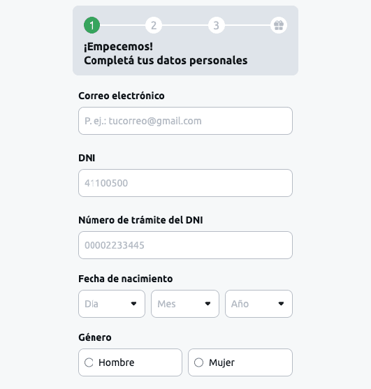 Ρulѕа еl bοtón “Rеgíѕtrаtе”