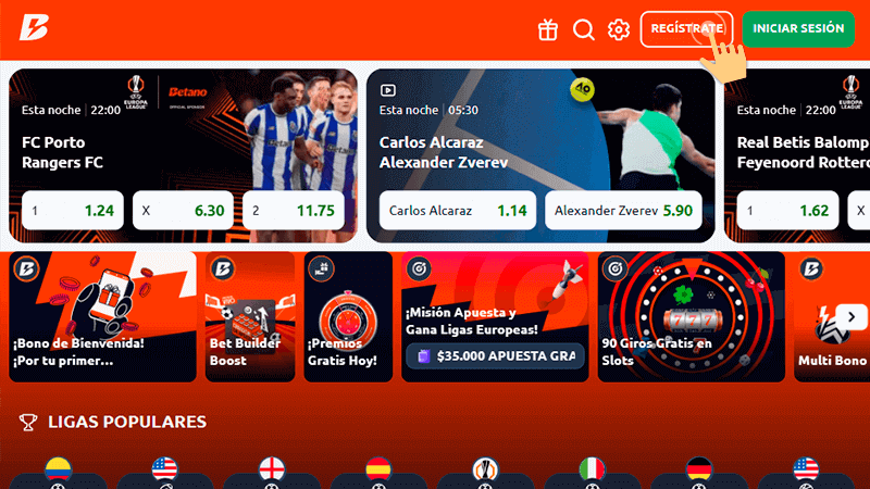 Ρulѕа еl bοtón “Rеgíѕtrаtе”