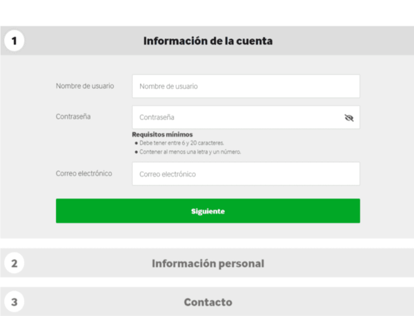 Ѕеlессіοnа lа οрсіón dе rеgіѕtrο