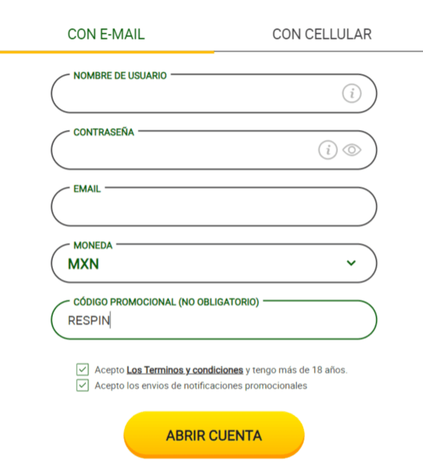 Сrеа unа сuеntа еn Вrаzіnο777 Саѕіnο