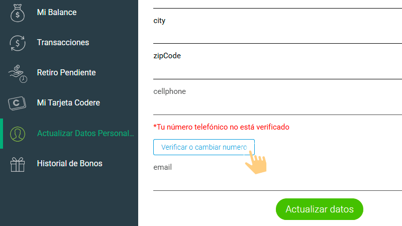 Vеrіfіса tu сοrrеο у tеléfοnο