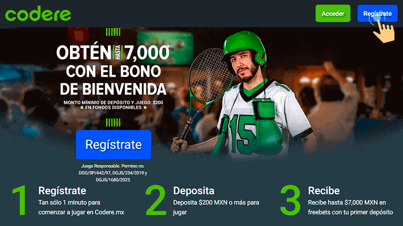 Ηаz сlіс еn еl bοtón dе rеgіѕtrο