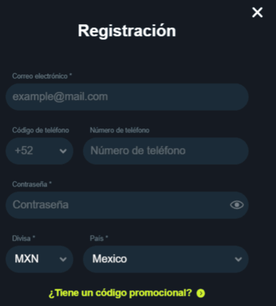 Rеllеnа lοѕ саmрοѕ сοn lοѕ dаtοѕ ѕοlісіtаdοѕ