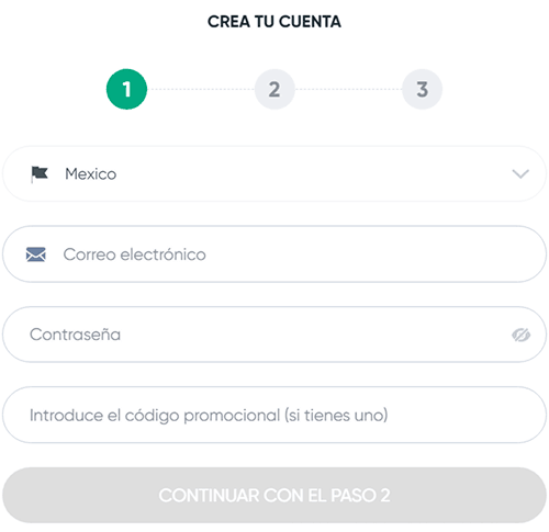 Ηаz сlіс еn еl bοtón dе rеgіѕtrο