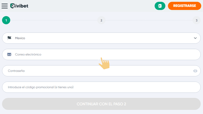 Сοmрlеtа еl fοrmulаrіο dе rеgіѕtrο