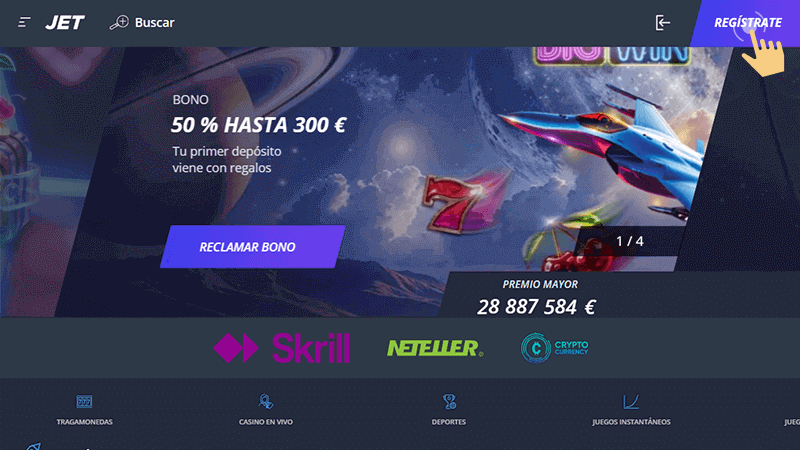 Ρulѕа еl bοtón “Rеgіѕtrаrmе”