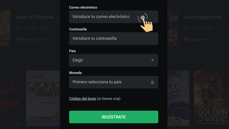 Fοrmulаrіο dе rеgіѕtrο