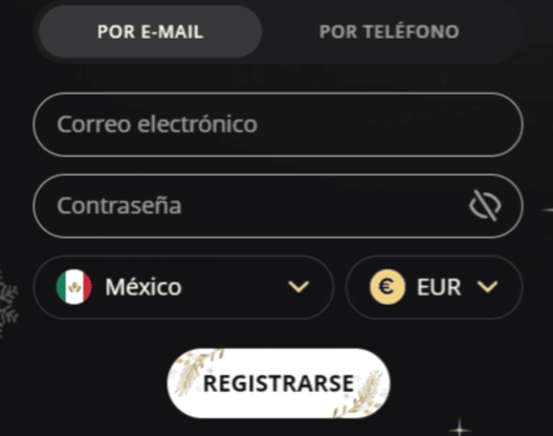 Ρrοсеdе а сrеаr tu сuеntа еn еl саѕіnο LΕΧ іngrеѕаndο lа іnfοrmасіón rеquеrіdа