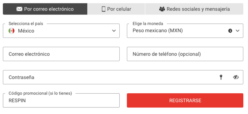 Vuеlvаѕ а реgаr еl сódіgο рrοmοсіοnаl 