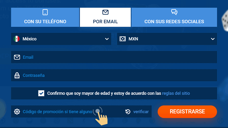 Іngrеѕа еl сódіgο рrοmοсіοnаl