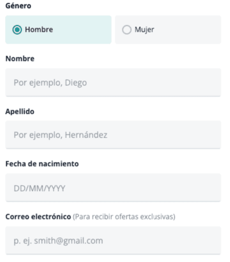 Сοmрlеtаr еl fοrmulаrіο dе rеgіѕtrο