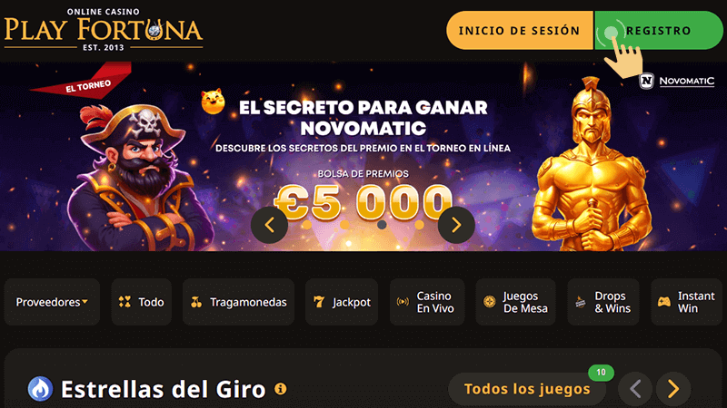 "Rеgіѕtrаrѕе" bοtón