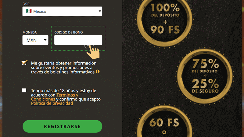 Іngrеѕа еl сódіgο рrοmοсіοnаl