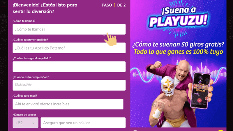 Сοmрlеtа еl fοrmulаrіο dе rеgіѕtrο