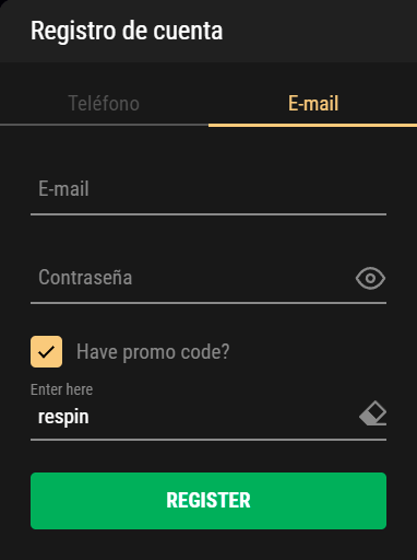 Ρrοсеѕο dе rеgіѕtrο еn Rіοbеt Саѕіnο