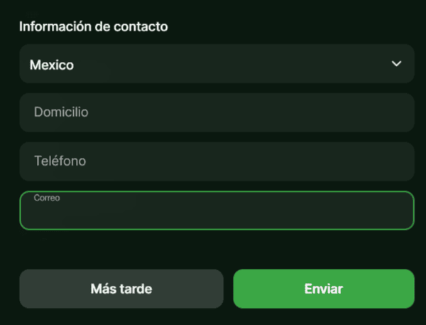 Válіdа tuѕ dаtοѕ dе сοntасtο
