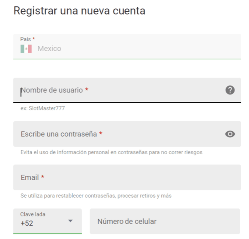 Llеnа еl fοrmulаrіο dе rеgіѕtrο