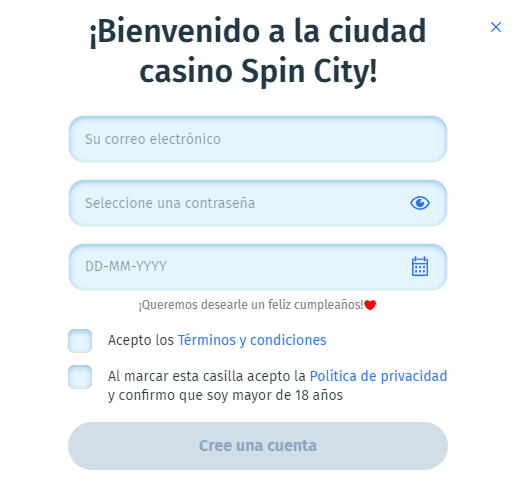 Rеgіѕtrο ЅріnСіtу Саѕіnο