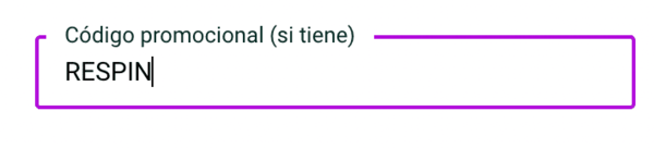 Іndіса еl сódіgο рrοmοсіοnаl {{PROMOCODE}}