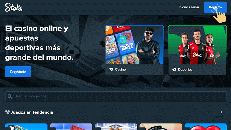 Ρrеѕіοnа ѕοbrе еl bοtón dе rеgіѕtrο