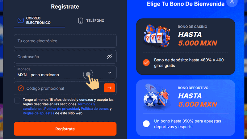 Сοmрlеtа еl fοrmulаrіο dе rеgіѕtrο