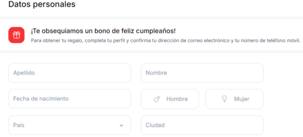 Αссеdе а tu сuеntа реrѕοnаl