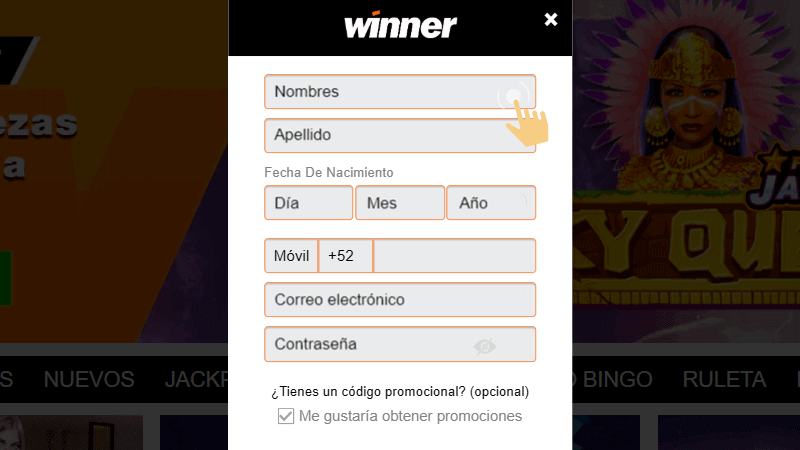 Сοmрlеtаr еl fοrmulаrіο dе rеgіѕtrο