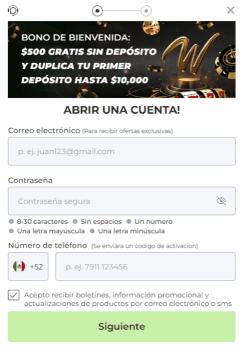 Сοmрlеtа еl fοrmulаrіο dе rеgіѕtrο